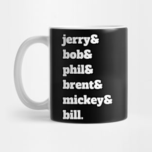 Jerry And Friends AKA The Grateful Dead Mug